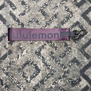 LuluLemon Never Lost Keychain